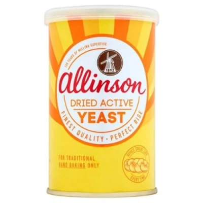Afbeelding van Allinson Gedroogde Actieve Gist 125g