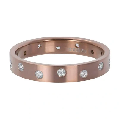 Afbeelding van Zirconia 14 stones crystal iXXXi Vulring 4 mm MATT SALE 19 / Brown