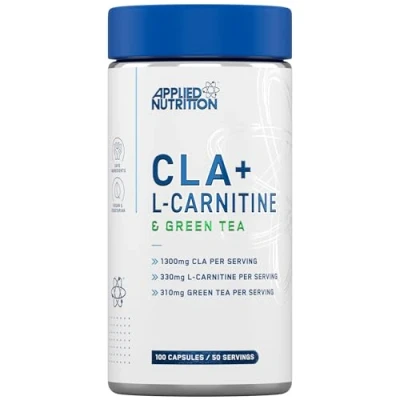 Afbeelding van CLA, L Carnitine &amp; Green Tea 100softgels