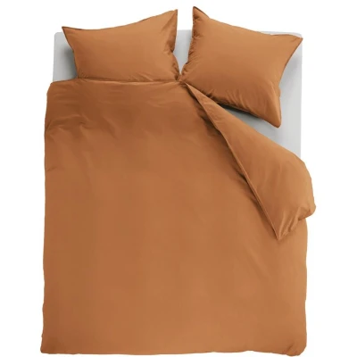 Afbeelding van Dekbedovertrek Ambiante Cotton Uni Orange Katoen 200 x / 220 cm 2 Persoons