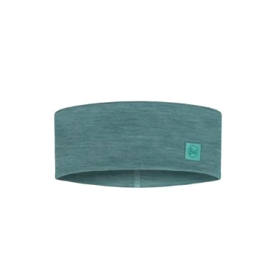 Afbeelding van Hoofdband Buff Unisex Merino Wide Headband Solid Pool