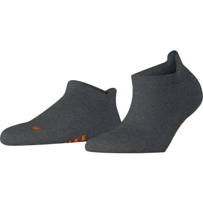 Afbeelding van FALKE Cool Kick kort eenkleurig functioneel materiaal sneakersokken enkelsokken dames grijs maat 37 38