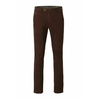 Afbeelding van Meyer Chino, Heren, Maat: 32x30, Bordeaux