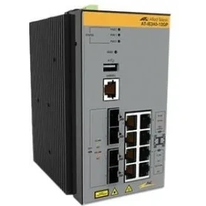 Afbeelding van AT IE340 12GP 80 8 x 10/100/1000T PoE, 4x 100/1000X SFP, 40C to 75C, DIN Rail, DC external PSU Not Included