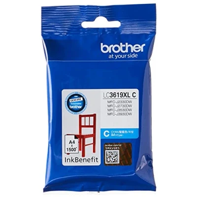 Afbeelding van Brother LC 3619XLC inktcartridge Origineel Cyaan 1 stuk(s)