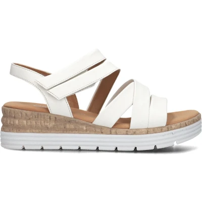 Afbeelding van Gabor 702.2 Sandalen Dames Wit Maat 40