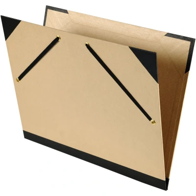 Afbeelding van Tekenmap Canson 52x72cm kraft sluiting met elastieken