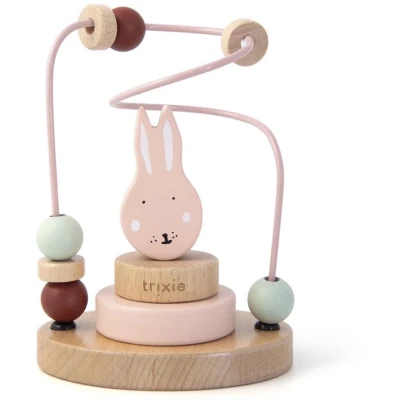 Afbeelding van Trixie stapeltoren en kralenframe mrs. rabbit