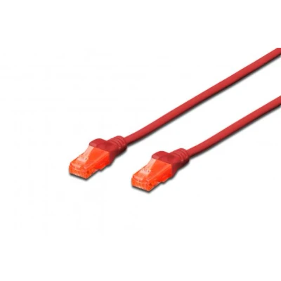 Afbeelding van UTP Category 6 Rigid Network Cable Digitus DK 1617 0025/R Red 25 cm