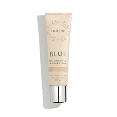 Afbeelding van Lumene Blur 16H Longwear Foundation SPF 15 2 Soft Honey