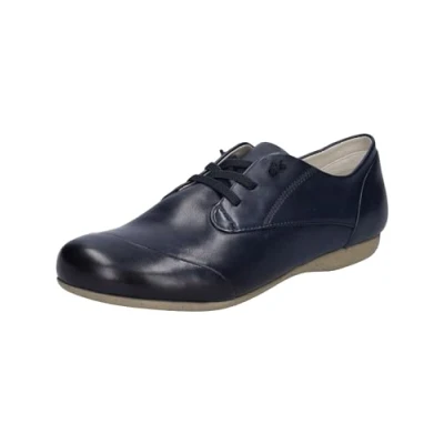 Afbeelding van Josef Seibel Fiona Veterschoenen, Dames, Maat: 44, Blue Leer