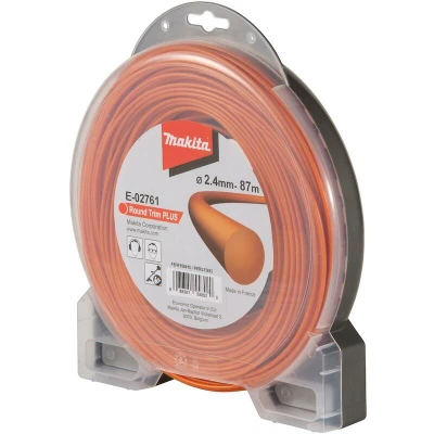 Afbeelding van Makita maaidraad rond, rond Trim Plus (Ø 2,4 mm, 87 m, oranje) E 02761