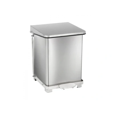 Afbeelding van Industriële pedaalemmer 27 ltr RVS