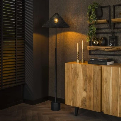 Afbeelding van Hoyz Collection Vloerlamp Kosmos LED dimmer Charcoal