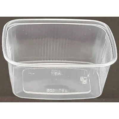 Afbeelding van 1000x Saus en Saladebakje Basic rechthoekig 108mm 250cc