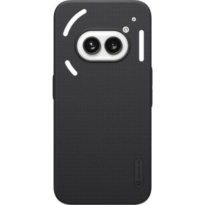 Afbeelding van Nillkin Super Frosted Shield Hoesje Geschikt voor Nothing Phone (2a) Back Cover Zwart