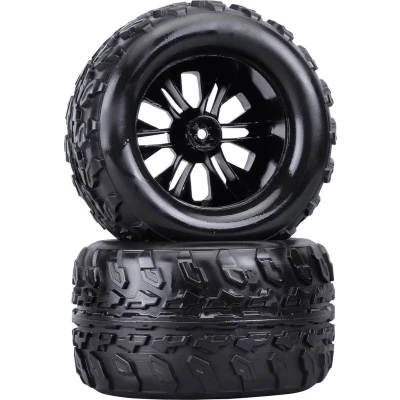 Afbeelding van Reely 1:10 Monstertruck Complete wielen Zwart 2 stuk(s)