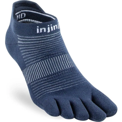 Afbeelding van Injinji Run No Show Original Weight Hardloopsokken 2.0 Navy 37 40