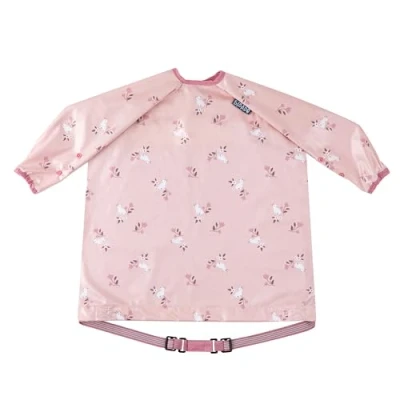 Afbeelding van BIBaDO Overall met lange mouwen baby&#039;s en peuters 6 36. Mess Proof babyvoeding slabbetje hecht aan kinderstoelen, kinderwagens, tafels. 100% waterdicht, machinewasbaar, Arctische Amigo&#039;s, Long