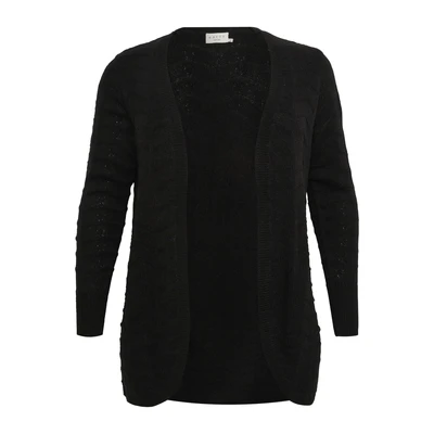 Afbeelding van Kaffe Curve Emana Vest, Dames, Maat: 42/44, Black deep