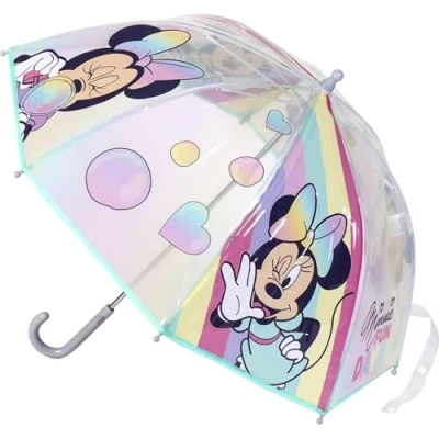 Afbeelding van Paraplu Minnie Mouse Ø 71 cm Turkoois
