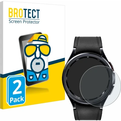 Afbeelding van BROTECT (2 Stuks) Antireflecterende Beschermfolie voor Samsung Galaxy Watch 6 Classic (47 mm) Anti Glare Screen Protector, Mat, Ontspiegelend