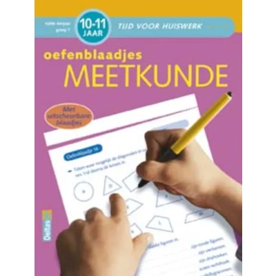 Afbeelding van Tijd voor huiswerk Oefenblaadjes meetkunde (10 11 j.) (Paperback)