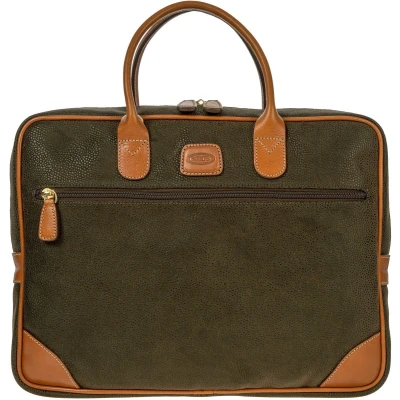 Afbeelding van Brics Laptoptas / Werktas Aktetas Dames 10 inch Life Groen