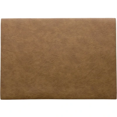 Afbeelding van Placemat ASA Selection Vegan Leather Toffee 46 x 33 cm