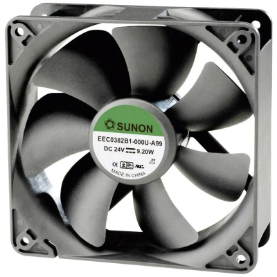 Afbeelding van Sunon EEC0381B1 000U A99 Axiaalventilator 12 V/DC 234.46 m3/h (l x b h) 120 38 mm