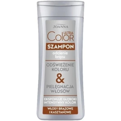 Afbeelding van Joanna Ultra Color System Shampoo For Brown &amp; Auburn Hair Highlighting Shades Of And Chestnut 200Ml