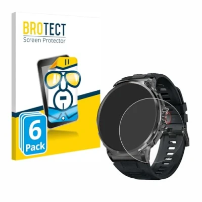 Afbeelding van BROTECT Schermbeschermer Clear, Smartwatch beschermfolie, Transparant