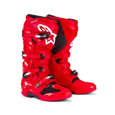 Afbeelding van Alpinestars 2025 Tech 7 Crosslaarzen Bright Rood maat 6 = 39