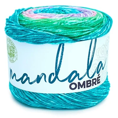 Afbeelding van Lion Brand Yarn Bedrijf Mandala Ombre Garen, Balans, Een Skein