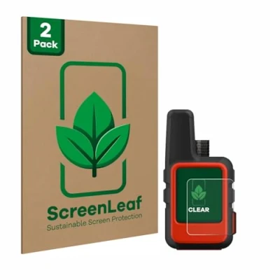 Afbeelding van ScreenLeaf Screenprotector voor Garmin inReach Mini Duurzame schermbescherming Folie Beschermfolie transparant (2 Stuks)
