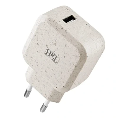 Afbeelding van Tnb Oplader 2,4 A Eco Ontworpen Snel Opladen 12 W voor Mobiele Telefoon IPhone, Samsung, Xiaomi, Huawei, Oppo Wit