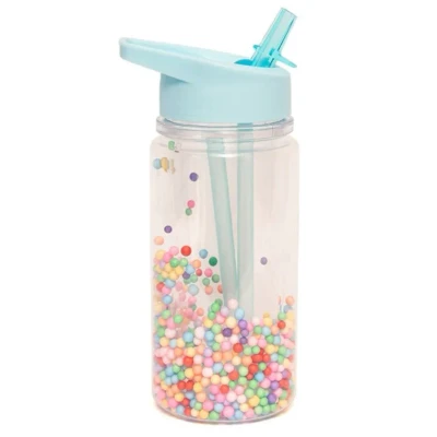 Afbeelding van Petit monkey drinkfles macaron popsicles aqua blue 300 ml