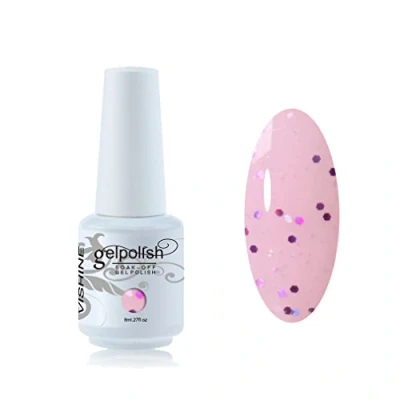 Afbeelding van Vishine Nagellak 8ml, semi permanent, gel, UV, LED, soak off, manicure, #1352