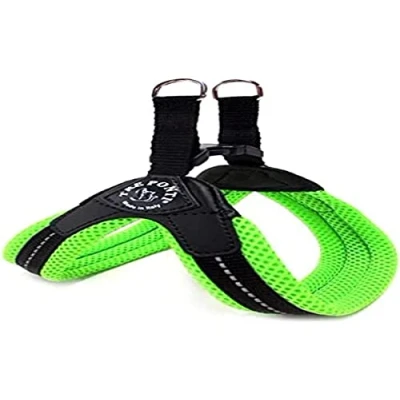 Afbeelding van TRE PONTI Easy Fit Mesh Fix Neon Hondenharnas, Maat 4, Groen