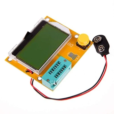 Afbeelding van ICQUANZX LCR T4 ESR meter transistor tester diode triode capaciteit SCR inductie
