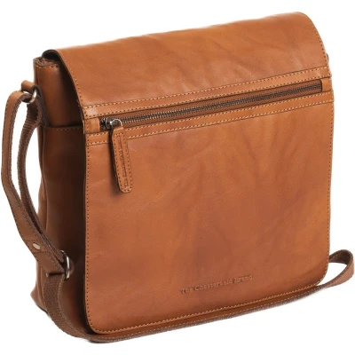 Afbeelding van Kleptas schoudertas PARKER soft class cow wax Cognac