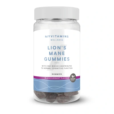 Afbeelding van Paddenstoelengummies 60gummies Lion&#039;s Mane (Focus) Blackcurrant