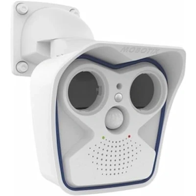 Afbeelding van Mobotix Mx M16B IP bewakingscamera, voor binnen en buiten, wit, 3072 x 2048 pixels, beveiligingscamera, box, IP66, status