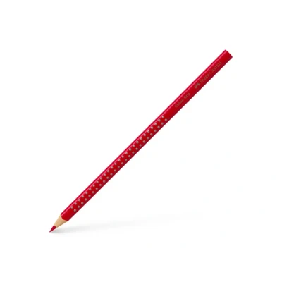 Afbeelding van 12x Kleurpotlood Faber Castell Grip 2001 21 geraniumrood