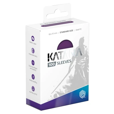 Afbeelding van Ultimate Guard Katana Sleeves: Iris Bloom (100 stuks)