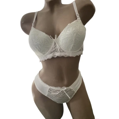 Afbeelding van Bh setje push up 70B wit