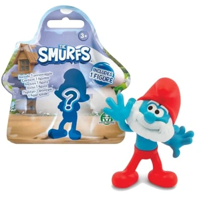 Afbeelding van Les Schtroumpfs, 1 figuur 5,5 cm, 12 modellen om te verzamelen, willekeurig model, speelgoed voor kinderen vanaf 3 jaar, PUF21