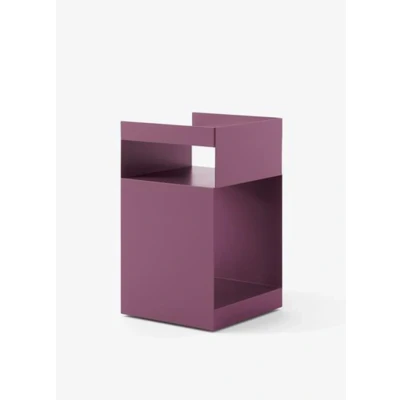Afbeelding van &amp;Tradition Rotate SC73 serveertrolley Dark plum