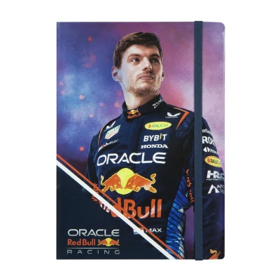 Afbeelding van Undercover Max Verstappen Notebook A5 Hardcover Papier Multicolor