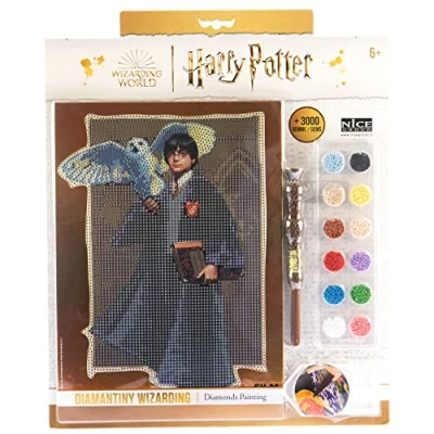Afbeelding van Diamantiny Harry Potter Wizarding Foundation mozaïekset activiteiten Crystal Art Diamond Painting 1 afbeelding A4, meerkleurig, 21 x 29,7 cm, 21013